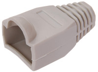 Колпачок изолирующий для разъема RJ-45 ПВХ серый (ITK) CS4-11