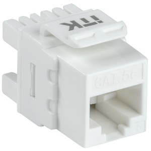 Модуль Keystone Jack кат. 5E UTP 110 IDC 180 град. (ITK) CS1-1C5EU-12
