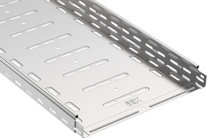 Лоток перфорированный 300х50х3000 (IEK) CLP10-050-300-3