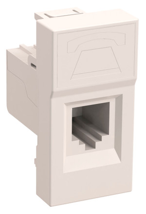 Розетка телефонная RJ-11 категория 3 РКФ-10-00-П (IEK) CKK-40D-RT1-K01