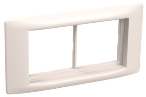 Рамка и суппорт для кабель-канала на 4 модуля 60ммПраймер (IEK) CKK-40D-RSU4-060-K01