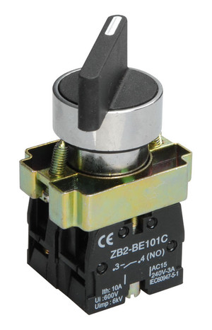 Переключатель LAY5-BJ25 2 позиции I-0 длинная ручка (IEK) BSW70-BJ-2-K02