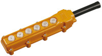 Пост кнопочный ПКТ-63 на 6 кнопок IP54 ABS-пластик (IEK) BPU10-6