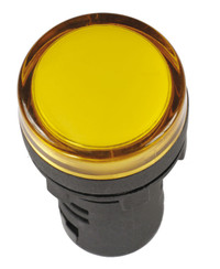 Лампа сигнальная AD16DS LED матрица d16мм желтая 230В AC (IEK) BLS10-ADDS-230-K05-16