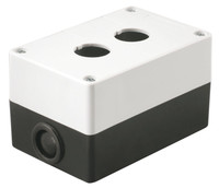 Корпус КП-102 на 2 кнопки белый (IEK) BKP10-2-K01