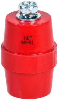 Изолятор SM51 (М8) силовой с болтом (IEK) YIS11-51-15-B