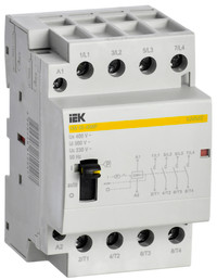 Контактор модульный с ручным упр. КМ40-40МР AC KARAT (IEK) MKK22-40-40