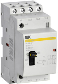 Контактор модульный с ручным упр. КМ20-40МР AC KARAT (IEK) MKK12-20-40