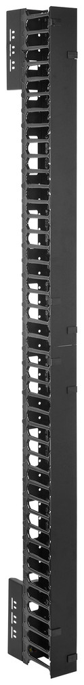 Кабель-органайзер вертикальный 47U 800 черный ITK by ZPAS (ITK) ZP-CC05-47U-V-0800