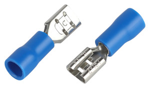 Разъем плоский NO-225-126 РпИм 2-5.0-0.8 изолированный «розетка» (упаковка 50 штук) (ЭРА) Б0063366