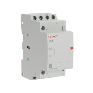 Контактор модульный YON max типа MCE, 4P, 40A, 240В, 4НО (DKC) MCE-40-40-A240