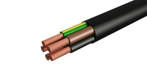 Провод ПВСнг(А)-LS 5х4  черный ТРТС (АЛЬФАКАБЕЛЬ)