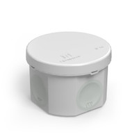 Коробка распределительная для прямого монтажа двухкомпонентная безгалогенная (HF) 70х50 (168шт/кор) серая (Промрукав) 60-0110