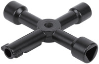 Ключ универсальный для электрошкафов 4-в-1 (FIT) 60105