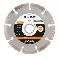Диск алмазный сегментный HQ 125 мм по бетону (Rage) 601125