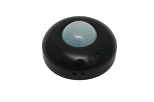 Датчик движения инфракрасный ДДИ-101 01 1200Вт 6м 360градус чёрный (Dekraft) 60132DEK