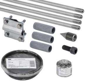 Комплект заземления 6/16 оцинкованная сталь (IEK) ZKZ10-11-016-06