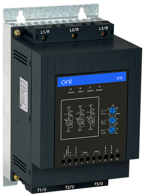 Устройство плавного пуска УПП SFB трехфазный 380В 75кВт 150А Uупр 110-220В Modbus с защитами (ONI) SFB-33-75-A-10