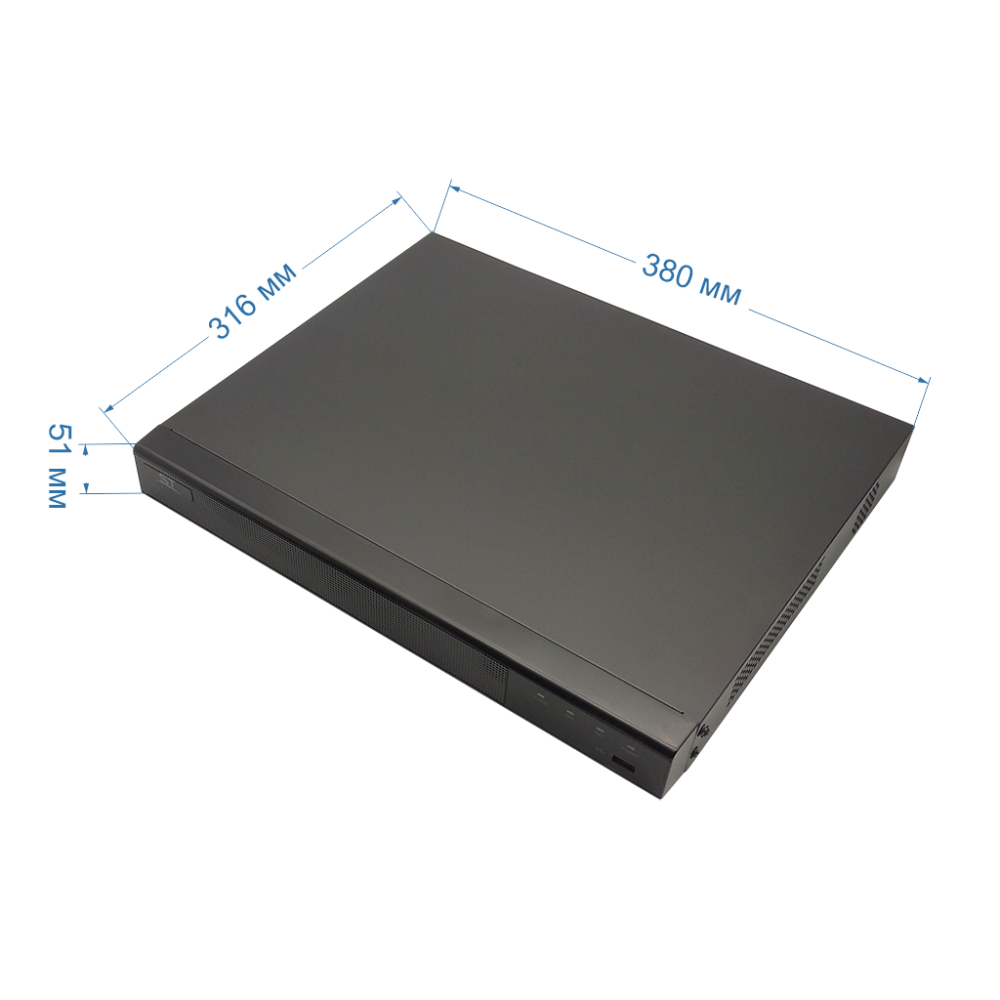 Видеорегистратор IP 32-канальный до 12Mp  2 HDD (Space Technology) ST-NVR-V3212F97 FORT