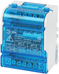 Шины на DIN-рейку в корпусе (кросс-модуль) ШНК 4х7 3L+PEN (ЭРА) Б0043933