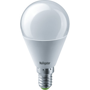 Лампа светодиодная LED 5вт E14 белая шар (Navigator Group) 94478
