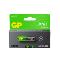 Батарейка алкалиновая c технологией G-tech GP Ultra Plus Alkaline 15А AА - 8 шт. на блистере (GP) 614