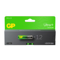 Батарейка алкалиновая c технологией G-tech GP Ultra Plus Alkaline 15А AА - 12 шт. на блистере (GP) 616