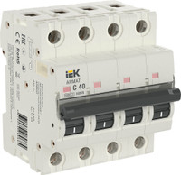 ARMAT Выключатель автоматический четырехполюсный C 40А M06N (IEK) AR-M06N-4-C040