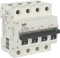 ARMAT Выключатель автоматический четырехполюсный C 25А M06N (IEK) AR-M06N-4-C025