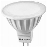 Лампа светодиодная LED 10вт 230в GU5.3 белый (ОНЛАЙТ) 61890