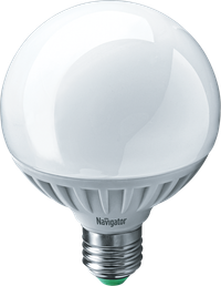 Лампа светодиодная LED 12вт Е27 белый шар (Navigator Group) 61279
