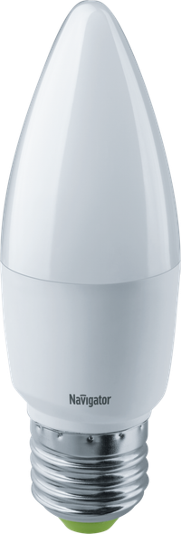 Лампа светодиодная LED 8.5вт Е27 теплый матовая свеча (Navigator Group) 61327