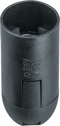 Патрон подвесной Е14 пластик черный (Navigator Group) 61348