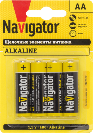 Батарейка NBT-NPE-LR6-BP4 (Navigator Group) 61463