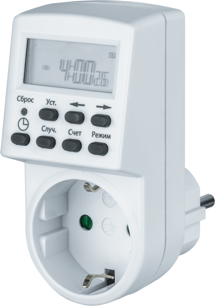 Таймер TRES 01-WH розетка электронная Navigator (Navigator Group) 61555