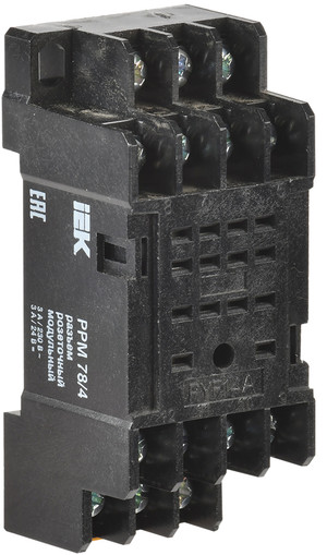 Разъем модульный РРМ78/4(PYF14A) для РЭК78/4(MY4) (ONI) RRP20D-RRM-4