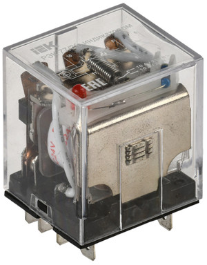 Реле промежуточное 24В DC 3пк 10A РЭК77/3 c индикацией (ONI) RRP10-3-10-024D-LED