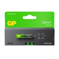 Батарейка алкалиновая c технологией G-tech GP Ultra Plus Alkaline 24А AАA - 12 шт. на блистере (GP) 622
