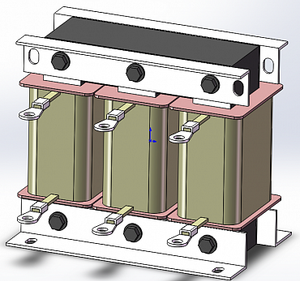 Дроссель входной переменного тока ACI-C-0024-T4, мощность ПЧ, кВт 7.5, номинальный выходной ток, А 24 (VEDA MC) PBC02006