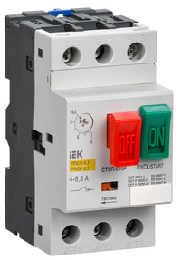 Пускатель 4-6.3А ПРК32-6.3 управление кнопками (IEK) DMS11-D63