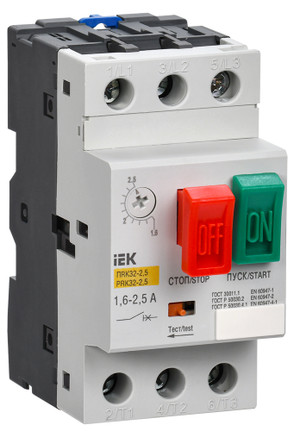 Пускатель 20-25А ПРК32-25 управление кнопками (IEK) DMS11-025