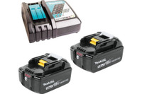 Набор (АКБ BL1850Bx2шт., ЗУ DC18RC, картон) (Makita) 191L74-5