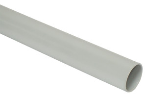 Труба гладкая жесткая 16мм серая (3м) (IEK) CTR10-016-K41-111I