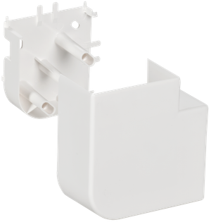 METRA Угол плоский 90град для кабель-канала 85х50мм белый (IEK) 638023
