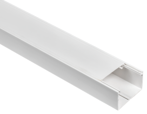 METRA Кабель-канал парапетный 85х50мм с крышкой шириной 75мм белый (IEK) 638080