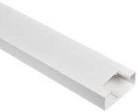 METRA Кабель-канал парапетный 130х50мм с крышкой шириной 75мм белый (IEK) 638082