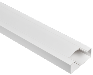 METRA Кабель-канал парапетный 130х50мм с крышкой шириной 75мм белый (IEK) 638082