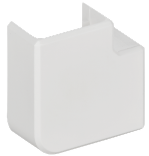 METRA MINI Поворот на 90град 15х10мм белый (IEK) 638103