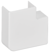 METRA MINI Поворот на 90град 20х12мм белый (IEK) 638123