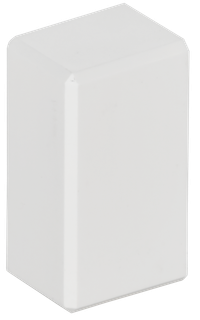 METRA MINI Заглушка 20х12мм белая (IEK) 638125